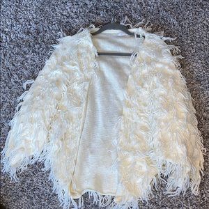 MINKPINK Shaggy Cardigan